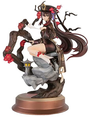 Hu Tao Figur Modell Hu Tao PVC Actionfigur Cartoon Charakter Kollektionen Modell 23 cm