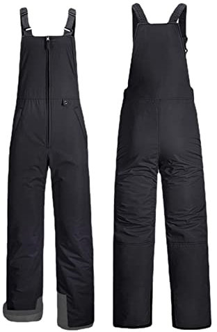 Salopette da sci da uomo, impermeabile, antivento, isolante, per uomo e donna, pantaloni invernali da sci e snowboard