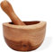 Ancient Wisdom Ergo Teak Pestle & Mortar Large