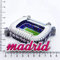 Bernabeu Stadion Madrid Spanien Magnet Kühlschrank Kühlschrank Magnet Dekoration Aufkleber Souvenir Harz Handwerk Küche Whiteboard