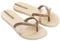 Ipanema Kirei Fem, Chanclas Mujer, Dorado, 37 EU