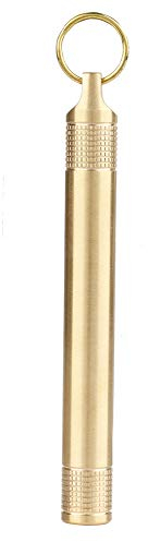 Aoutecen porte-cigarette avec compartiment 11 × 2 × 2 compartiment à bouteille en laiton boîte à cure-dents à cigarettes boîte à médicaments