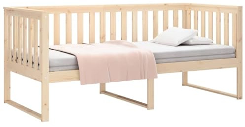 vidaXL Tagesbett ohne Matratze 100x200 cm Massivholz Kiefer