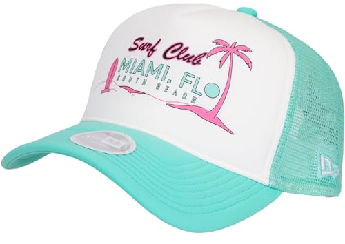 New Era Foam Miami Women Trucker Cap