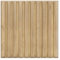 KASARO 3D-Holzlatten-Wandpaneele für Innenwanddekoration, PVC-geriffelte strukturierte Paneele, zum Aufkleben, dekorative Fliesen, Akzent-Wandpaneele, 12 Stück, 50 x 50 cm, für Wohnzimmer,
