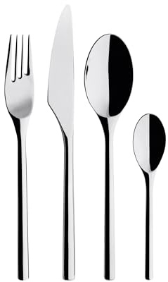 Iittala Artik Besteckset 24-teilig aus Edelstahl, für 6 Personen, spülmaschinengeeignet