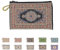 Emay - Kulturbeutel klein Orientalisch Etui Kosmetiktasche Reisen Geldbörse Damen (Schwarz)