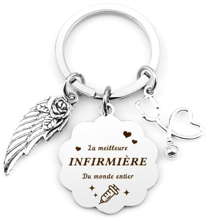 Cadeau Infirmiere,Infirmiere Accessoires,Aide Soignante Accessoire,Accessoire Infirmiere,Cadeau Infirmiere Femme,Accessoires Infirmiere,Cadeau Infirmière,Porte Clé Infirmiere,Porte Cle Infirmiere