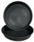 Growcery Plant Pot Saucers 30cm 35cm 40cm 45cm, plant trays for pots, drip tray, flower pot saucers, heavy duty plant pot trays, watering trays for plants (35CM, 2, Package Quantity)
