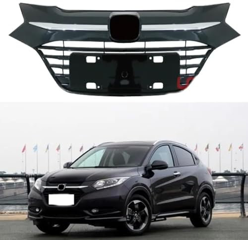 WYHSFSS Car Front Radiator Grilles, for Honda VEZEL HR-V 2015-2018 Honeycomb Mesh Air Intake Grill Modified Accessories