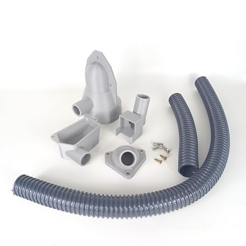 Generisch Absaugsystem kompatibel mit Elektra Beckum KGS300 für Ø100 Absauganlage Absaugung Tischkreissäge