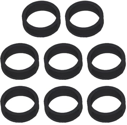 Joysticks Verschleißringe Silikon Ringe Thumbstick Savers Ringe Gaming Enhancer für Spielkonsolen 8 Stück