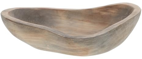 Gatuida Rustikale Holz Schmetterlings Wasserschale mit Mittlerer Kapazität Vielseitig und Einfach zu Reinigen als Gartendeko für Außenbereich und Tierfütterung