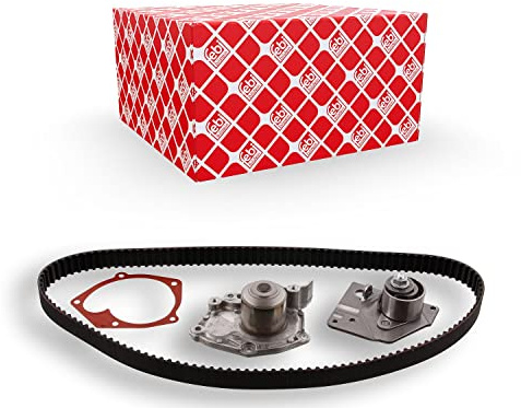febi bilstein 32734 Zahnriemensatz mit Wasserpumpe, 1 Stück | Kompatibel mit: RENAULT GRAND SCÉNIC II, LAGUNA II, LAGUNA II Grandtour, MEGANE II, MEGANE II Coupé-Cabriolet