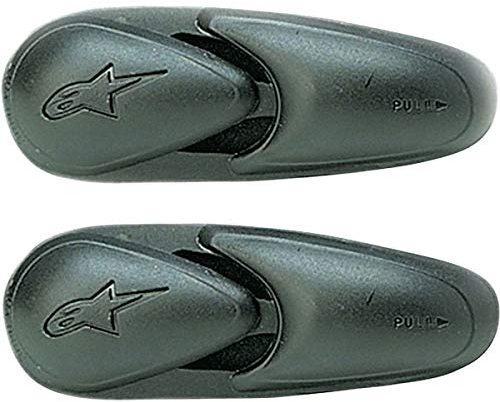 Alpinestars Ersatz-Zehenschleifer-Set, flexibel, Schwarz, One Size