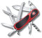 Victorinox Evolution Grip S17 Swiss Army Pocket Knife, Medium, Multi Tool, 15 Functions, Locking Blade, Red/Black