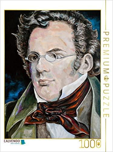 CALVENDO Puzzle Franz Schubert 1000 Teile Puzzle hoch | 1000 Teile Lege-Größe 48 x 64 cm Foto-Puzzle für glückliche Stunden