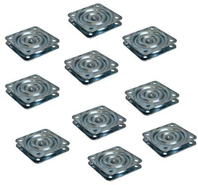 10 Stück Druckkugellager Drehlager Flanschlager Lager 57 x 57 Drehteller