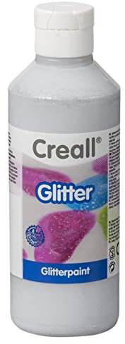 Creall havo01220 250 ml 20 Silber Havo Glitter Paint, Flasche