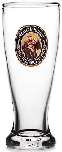 Franziskaner Weissbier Wheat Beer Glass | XL .5 L Glass
