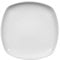 Seltmann Weiden Teller flach eckig 20 cm 6 Stück Lido Weiss Uni 00003