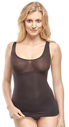 SUSA Shaping Top Damen Bodyforming / Mieder Tank Top mit Shaping Effekt / Shapewear Damen stark formend für eine schlanke Silhouette / Formt die Taille