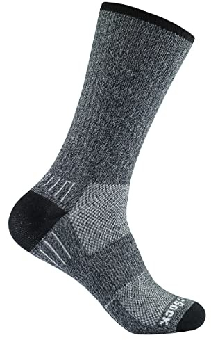 Wrightsock Adventure Crew Socke, Black, M