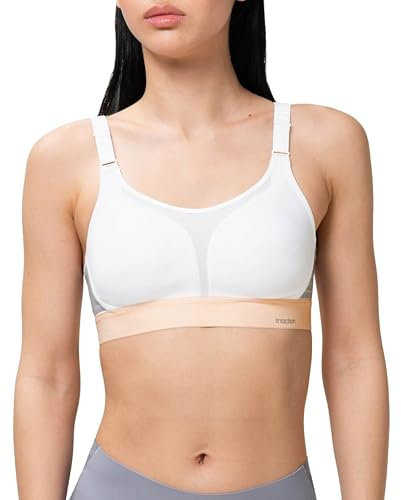 TriAction Women's Triaction Extreme Lite N Ex Sports bra non-wired, White, 36DD