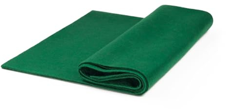 The Felt Store Bastelfilz Meterware 1,6 mm – Blatt Grün, 100% weicher Acryl-Filz, farbintensiver und langlebiger als Polyester, ideal zum Nähen & Basteln, Breite 1,8 m, Länge 1 m.