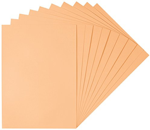 Herlitz 227280 Tonzeichenkarton 50 x 70 cm, 10 Stück, aprikose