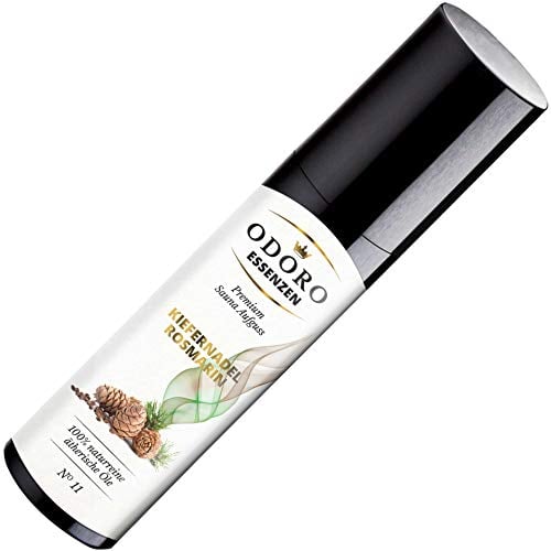Saunaaufguss Kiefernadel Rosmarin Zeder Duft – Odoro Essenzen: 100% ätherische Sauna-Öle – 100ml Premium Kiefer Zedernholz Aufguss Konzentrat – Natürliches Aufgussmittel, naturreine Saunaaufgüsse