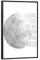 artboxONE Poster mit schwarzem Rahmen 45x30 cm Typografie I Love You to The Moon and Back - Bild Liebe mond Typo