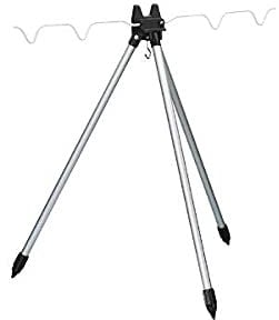 Traxis Tripod Robust - Großer Dreibein-Angelständer von 40 cm für Stabilität und Komfort beim Angeln - Verstellbar für optimales Angelerlebnis - Beständig gegen schwierige Bedingungen