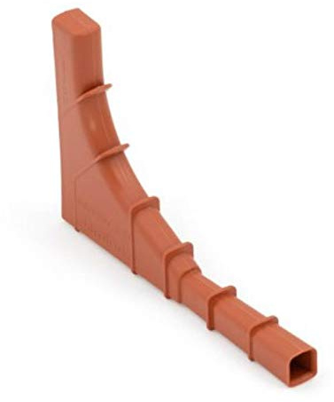 Pack of 50 Timloc InvisiWeep Terracotta Red Tunnel Low Profile External Cavity Wall Weep Vents