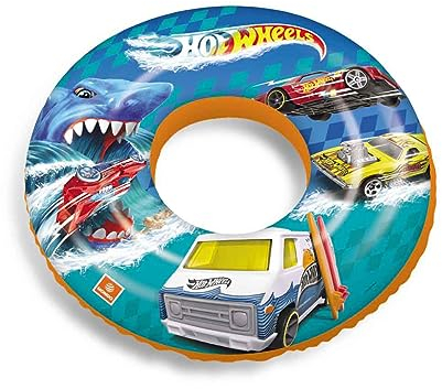 Mondo Toys - HOT WHEELS Swim Ring - Aufblasbarer Schwimmring - Schwimmring - ideal für Jungen / Mädchen - verwendbar im Schwimmbad / Meer - 16876