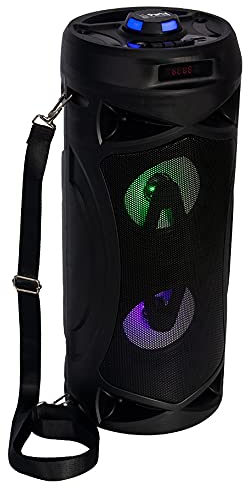 Party Light & Sound - Enceinte Nomade Bluetooth A LED avec USB & Micro-SD