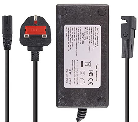 aunstarwei 29V 2A Adapter Charger for Lift Chair or Power Recliner OKIN, Limoss SP2-B SP2-A SP2-B1 SP2-A1 MC125,Tranquil Ease, AC/DC Switching Power Supply Transformer + polarized SPT2, UK Power Cord