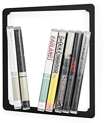 DVD/Bluray Design Wandregal Hängeregal Deko Regal Steelbook Wandhalter Medienregal