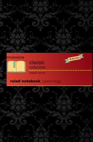 moleskine classic notebook: Hard Cover, Large (5 x 8.25) Ruled/Lined, Black, 200 Pages