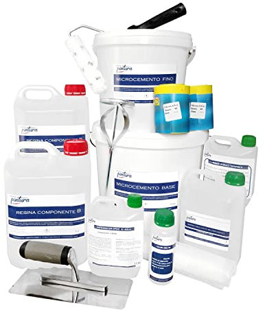 Kit Microcemento para paredes (Acabado Mate) Beige Vilanova