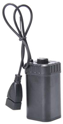 YUSHU - Wasserdichte Aufbewahrungsbox aus Aluminiumlegierung, für 4 x AA-Batterien, USB-Powerbank für Fahrrad-Zubehör