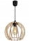 Light-Home Timber Hängelampe aus Holz und Metall - Esstischlampe Industrial für Kuche und Esszimmer - Pendelleuchte über Esstisch Schwarz/Braun - Sphärisch