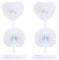 4 Stücke Fächer Hochzeit, Handfächer Papierfächer Hochzeit Weiß Faltfächer Hochzeitsfächer Fecher Damen Hochzeit Taschenfächer Faltbar für Sommer Gelegenheiten,Party,DIY,Wand Dekoration