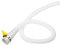 sourcing map Universel Climatisateur Vidange Tuyau Multiple Dimension Connecteur 20-30mm ID 3.3ft avec Pince pour AC Unités Lavage Machine Robinet, Blanc Paquet de 3