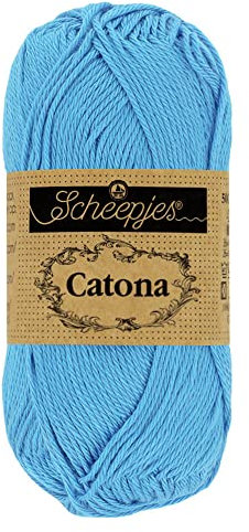 Scheepjes - Scheepjes Catona 511 Cornflower Yarn - 10x50g