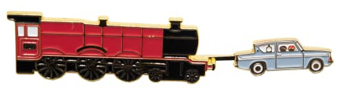 Licensed Harry Potter Hogwarts Express Pin Badge – Metal Enamel Collectible 9.5 x 2.5 cm – Official Wizarding World Merchandise Gift