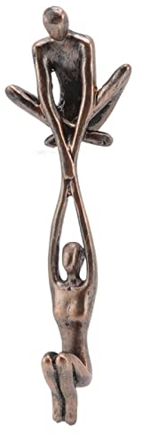 BSTCAR Lover Sculpture Ornament Harz, abstrakte Kunst Statue Paar Mann Heben Frau Tanzen Figurine