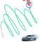 Amaxiu Brosse de Nettoyage de Drain de Toit Ouvrant de Voiture, Flexible de 300 cm en Spirale en Nylon Nettoyeur de Tuyau Long pour Trou de vidange étroit du réfrigérateur pour essuie-Glace