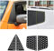 CKPEOR Fenster-dekorative Abdeckungs-Rand-vordere und hintere Fenster-Aluminiumlegierungs-Abdeckung für Jeep Renegade 2016-2021