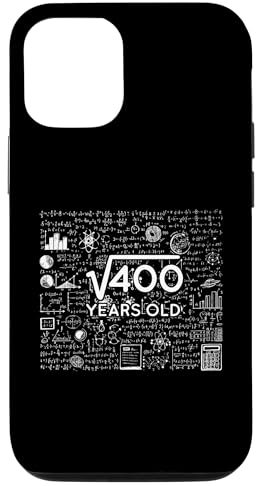 Hülle für iPhone 14 Quadratische Wurzel von 400, lustige Mathematik, 20. Geburtstag, 20 Jahre alt